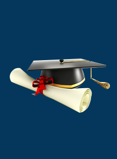 An avatar image of a certificate